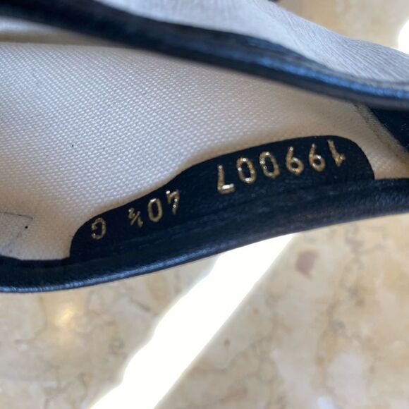 GUCCI Black and white logo boot -size 10.5 - Picture 10 of 10